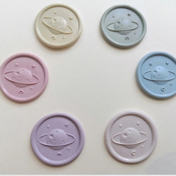 Solar System Planet Wax Seal Stamp, Earth Wax seal stamp kit, Wedding wax seal stamp journal Wax Seal Stamp