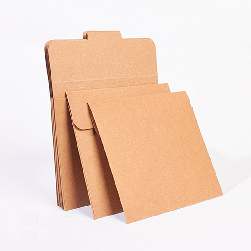 Cd Sleeve Recycled Kraft Paper/ CD Sleeves /CD Box Set Kraft Etsy