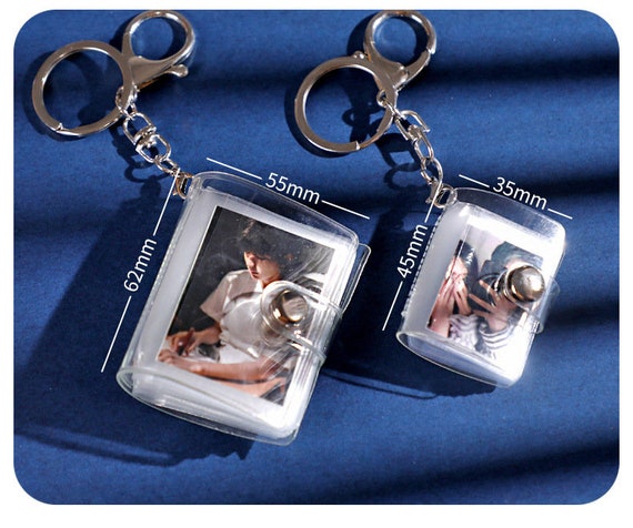 Custom Mini Photo Album Keychain Made to Order by IUBeGifts, $17.99