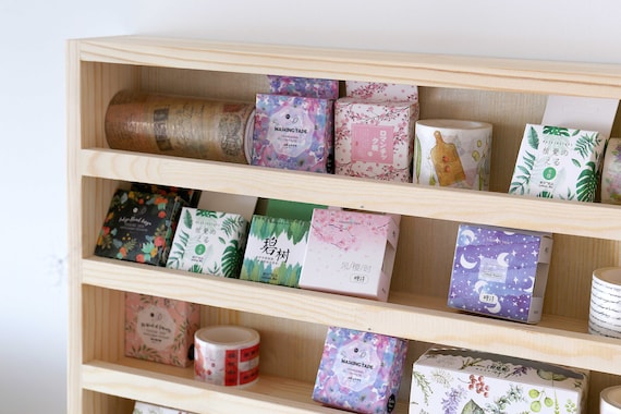 Washi Tape Organizer/wooden Washi Tape Storage Case/ Masking Tape