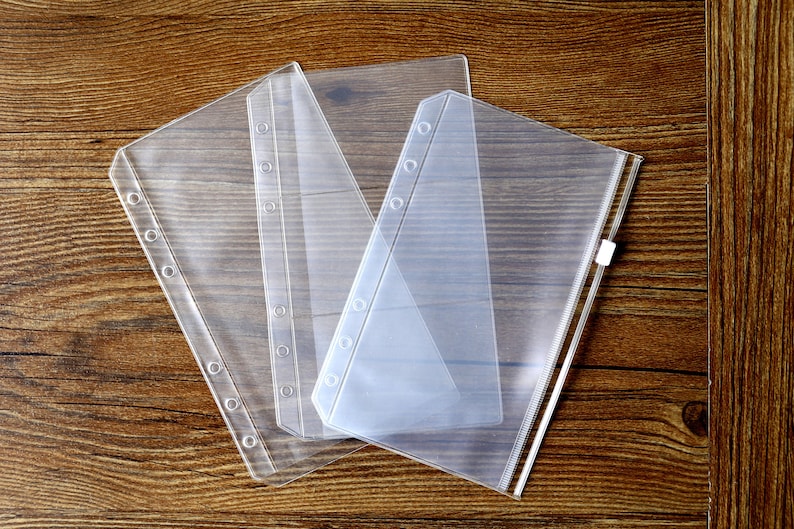 A5/A6 Zipper Pouch/pvc Pouch/stickers Storage/insert/card Etsy Australia
