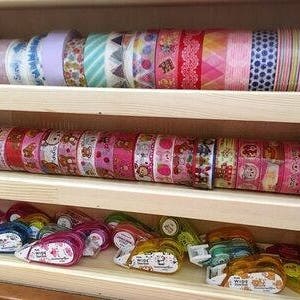 Washi Tape Organizer/Wooden Washi tape Storage Case/ Masking Tape Organizer / Washi Tape Holder/ Cosmetic Case/Wooden Frame for Washi tape