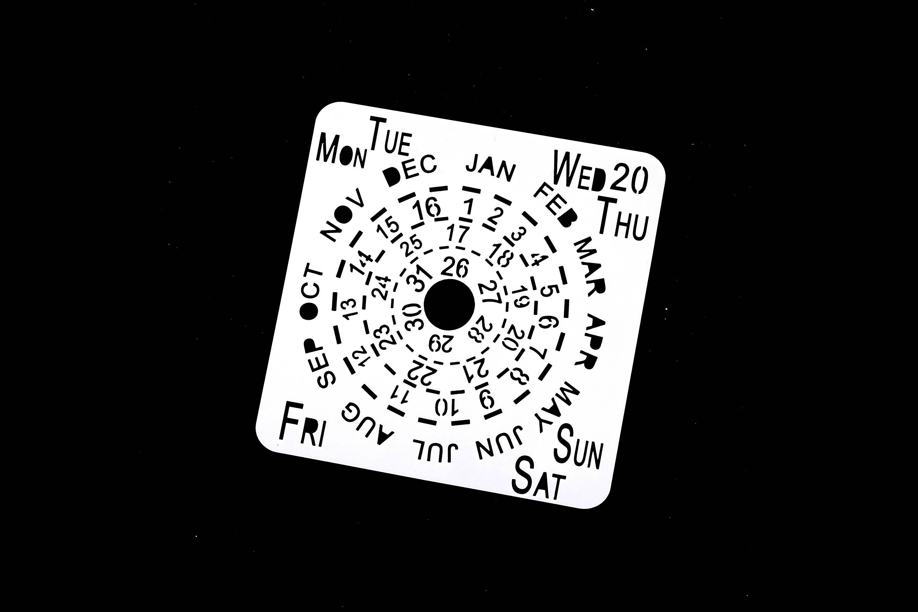 Week Names Stencil Weekly Stencil /journal Stencil /notebook Stencil/ Date Stencil /number ...