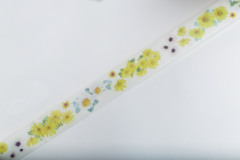 Daisy Washi Tape Floral Washi Tape