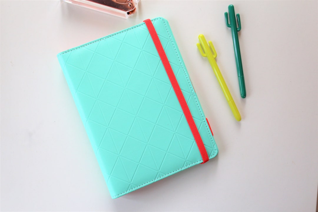 Planner Binder Cover With Band/ Ring Binder Filofax Style Etsy