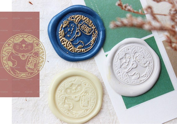 Vintage Plant Wax Seals Stamps Scrapbook Wedding Cards Accessories Stamp  Diy 1pc