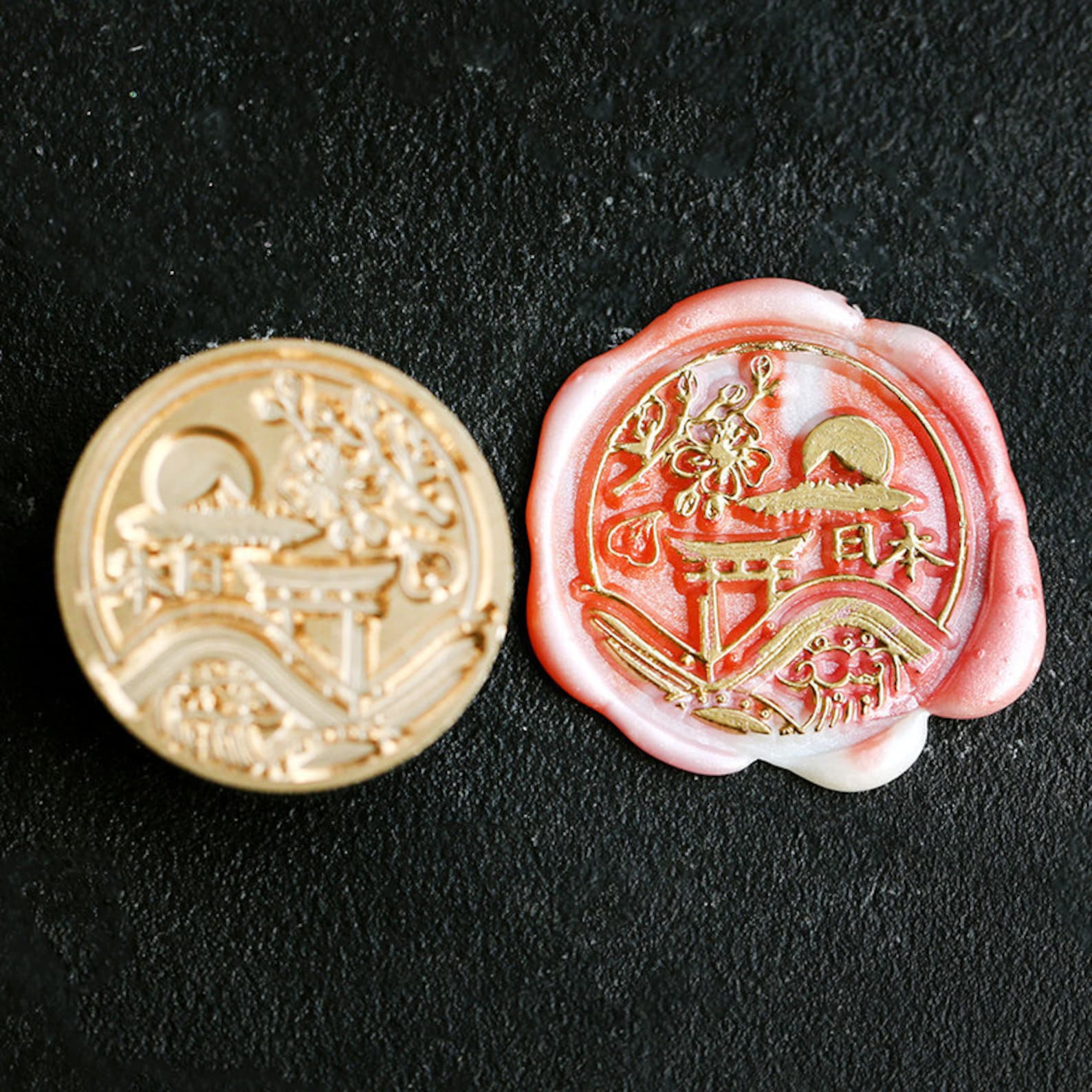 DELORIGIN T-Rex Wachsstempel - Dinosaurier Siegelstempel Mit Blauem Griff