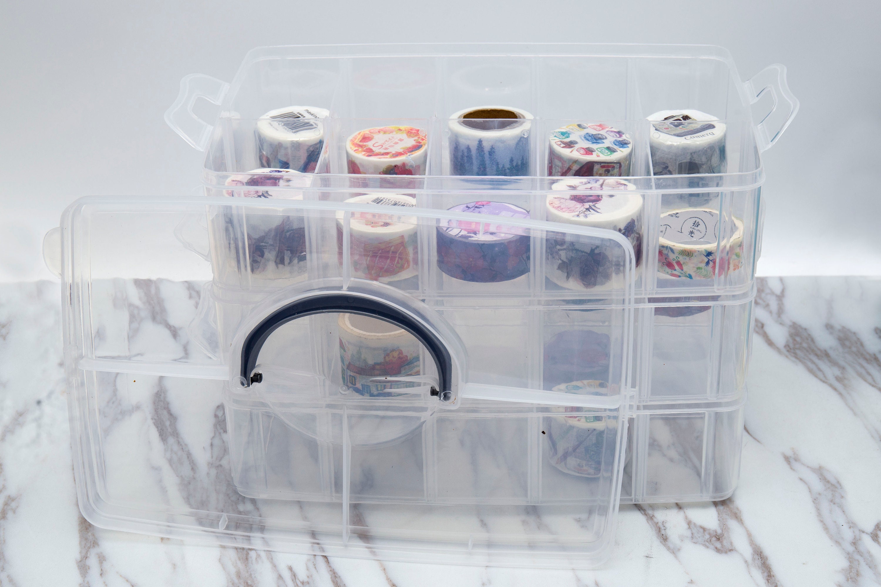3 Layer Washi Tape Storage Case /washi Tape Organizer/ Masking Etsy