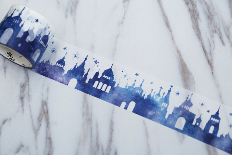 Castle Washi Tapes Romantic house TapeBuilding case Washi TapesJapanese washi TapeDecorative Stickers