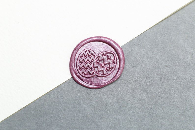 Easter eggs Wax Seal Stamp/ easter day Wax Seal Stamp/Easter Etsy