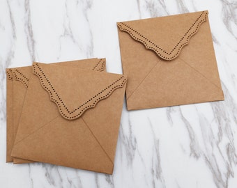 Kraft Paper CD Sleeve/Kraft Paper Envelopes / Kraft Wedding Envelope/Photographer Packaging/ Photographer CD Packaging