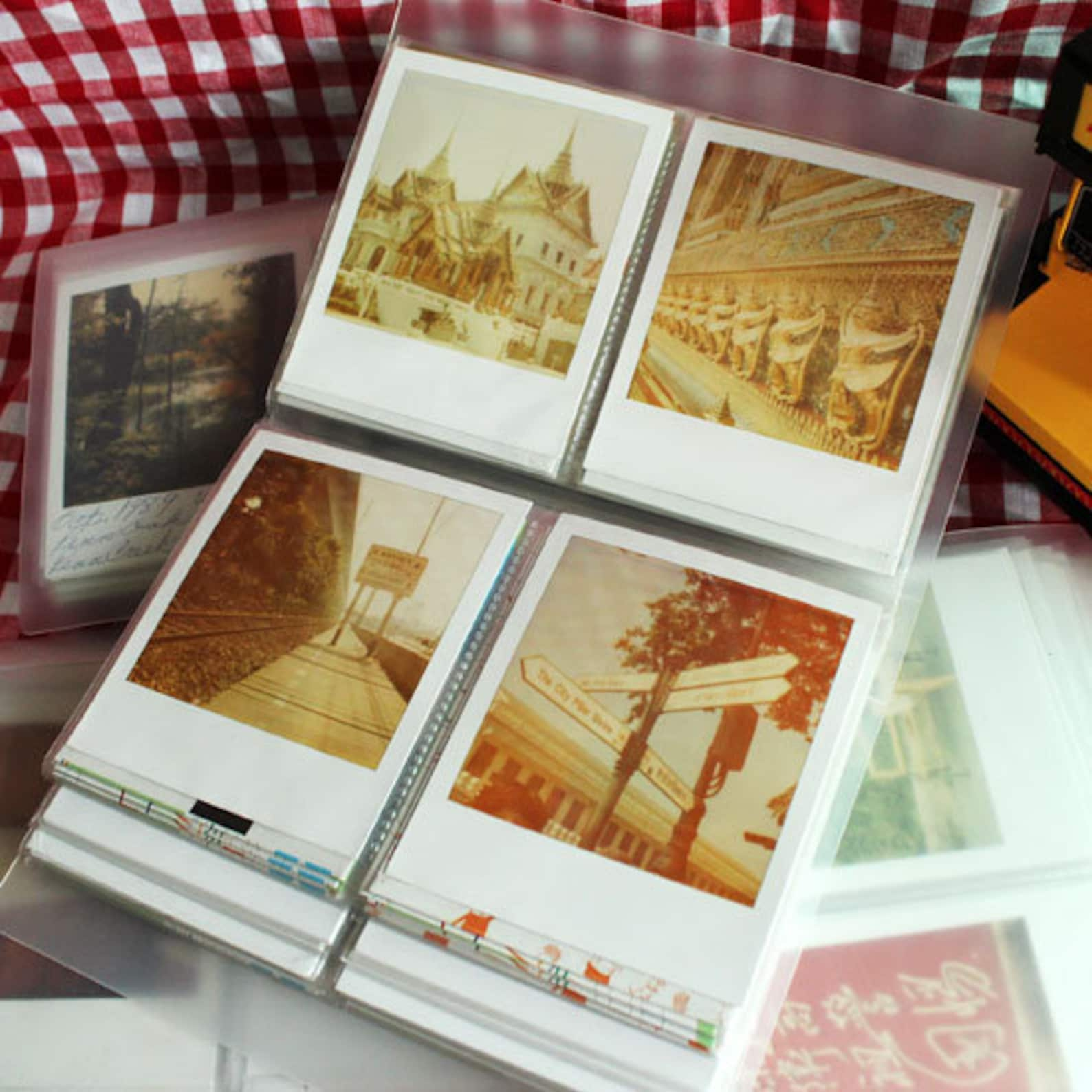 polaroid photo album