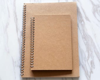 2 size  Spiral  Kraft Scrapbook Album/DIY Blank album/Instax photo album/wedding album,/Kraft Scrapbook album/ coil notebooks stationery