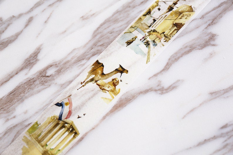 40mm x 8m Egypt Landmarks Washi Tapes city Washi TapeDecorative Stickers Masking tape japanese washi tapePlanner SuppliesOT095