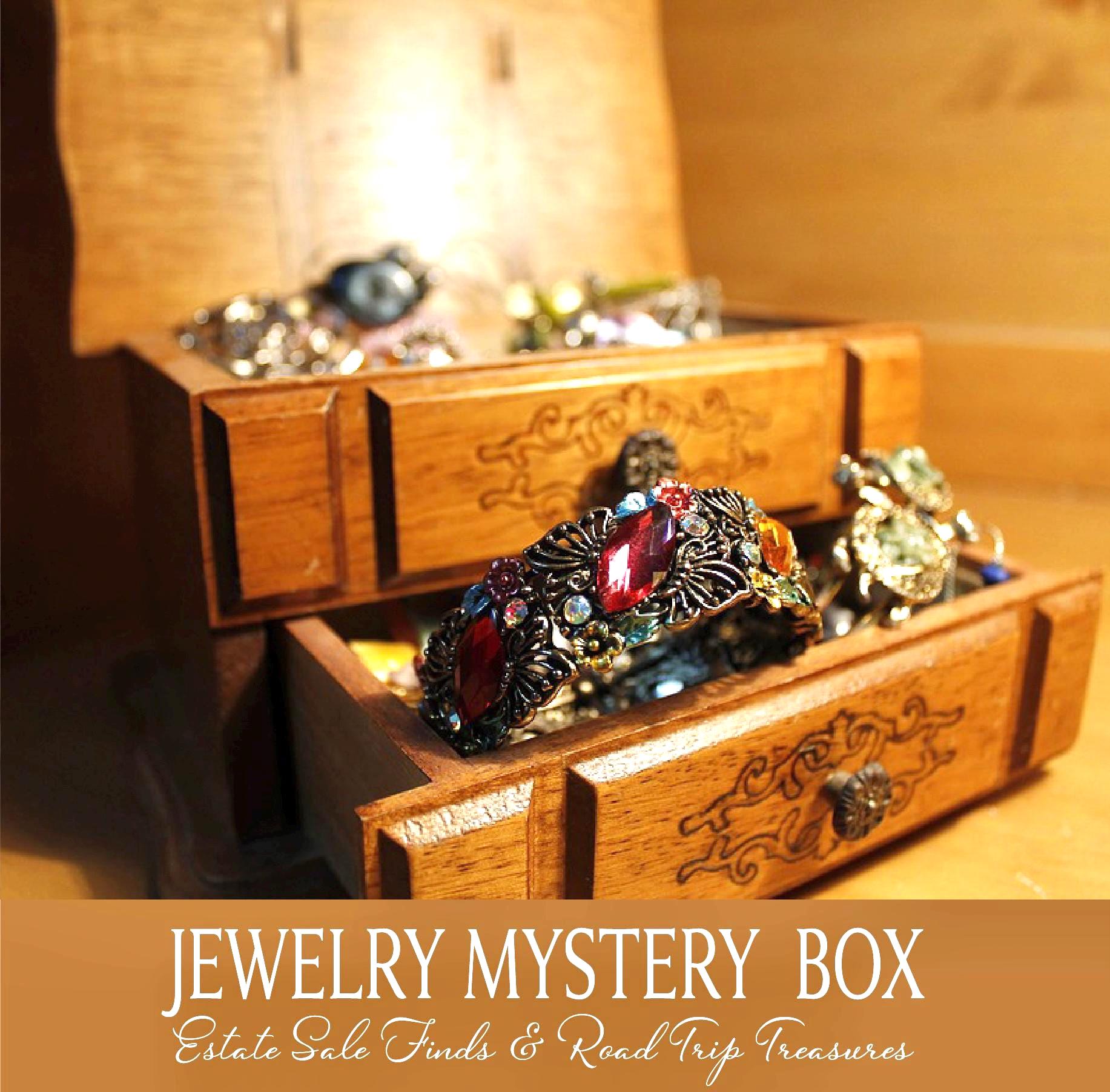 $50 Vintage/ Thrifted Mystery Box Mystery Thrift Box, Vintage and Handmade Finds - Etsy main image 2