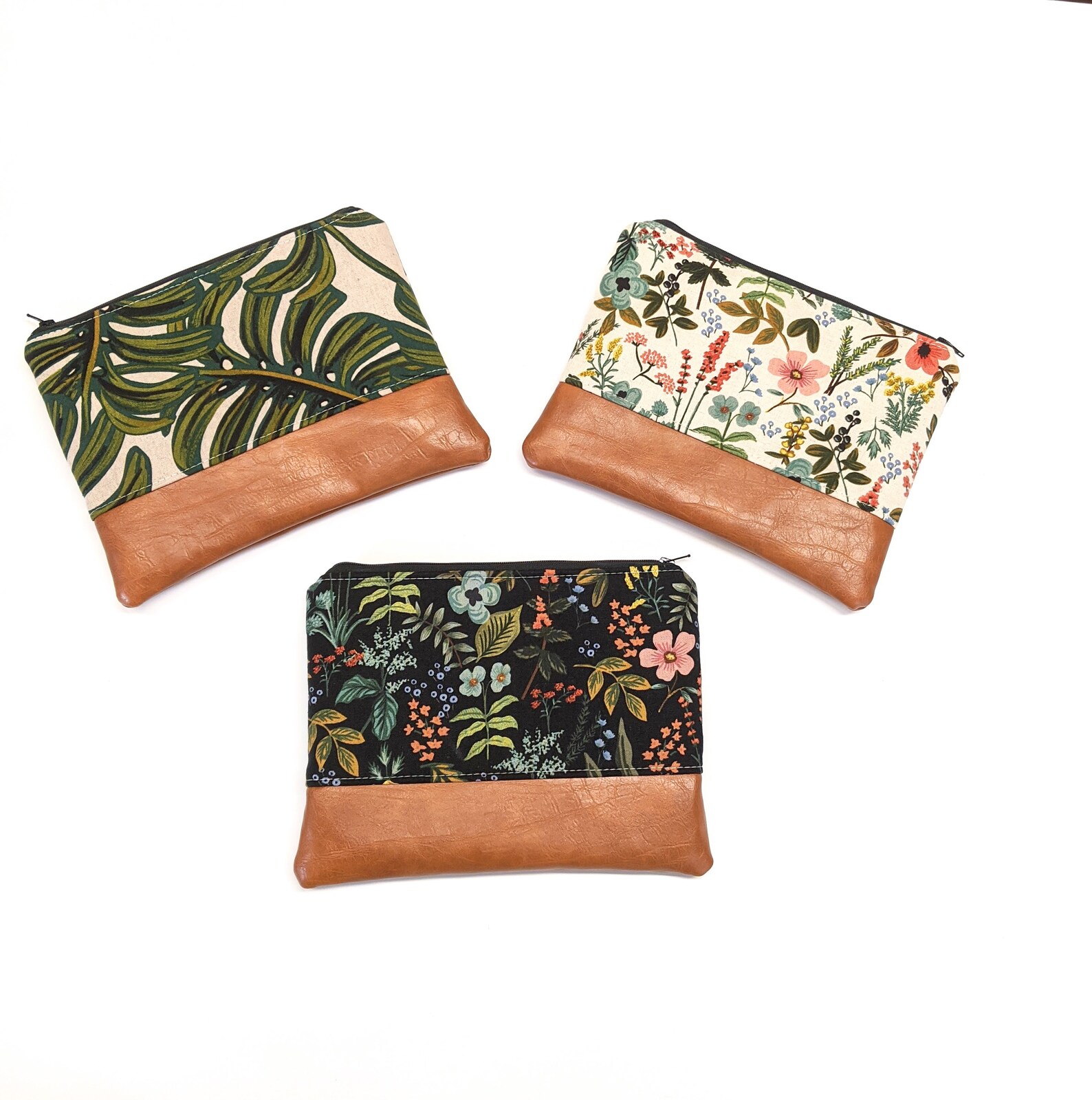 Rifle Paper Makeup Bag: Cream Amalfi Herb Garden/ Travel - Etsy