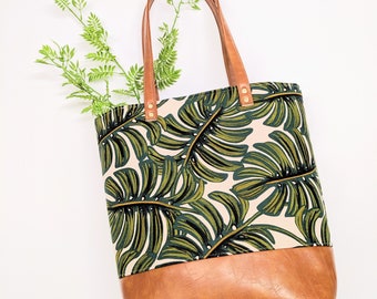 Plant Macro Leaf Blurred Tote Bag Purse Handbag For Women Girls Plant Macro Leaf Blurred Tote Bag Purse Handbag For Women Girls