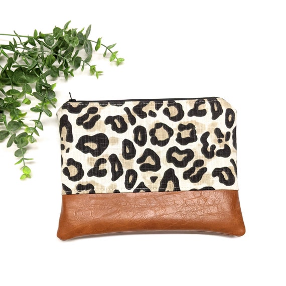 Leopard Print Makeup Bag: Animal Print/ Travel Pouch/ Vegan - Etsy Leopard Print Makeup Bag: Animal Print/ Travel Pouch/ Vegan - Etsy