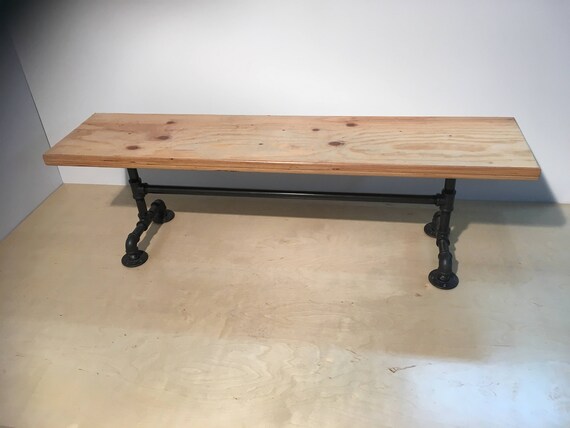 Gas Pipe Bench Etsy