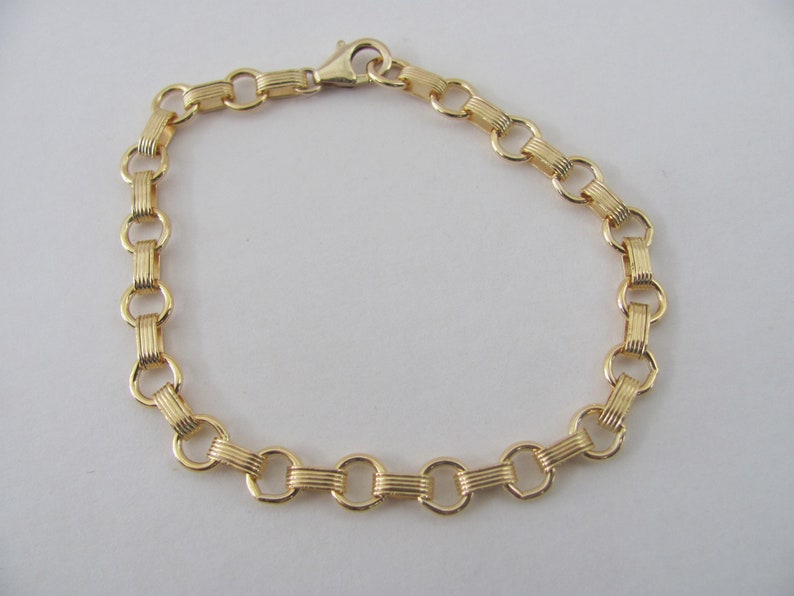 Heavy Gold Chain Bracelet Gold Bracelet Gold Filled - Etsy