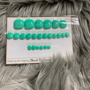 Out The Door Pedi- Air of Mint