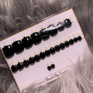 Out The Door Pedi- Black Licorice
