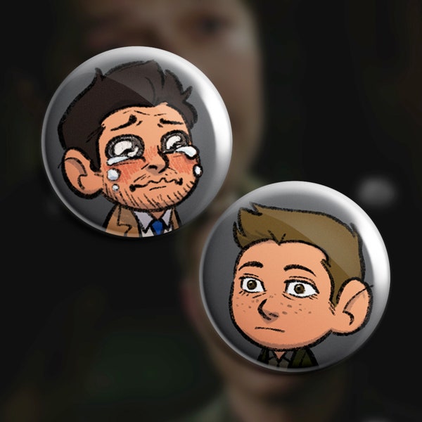 Destiel Confession Buttons