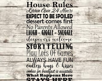 Download House Rules Svg Etsy