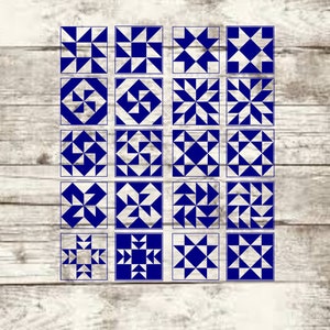 Two Tone Quilt Blocks