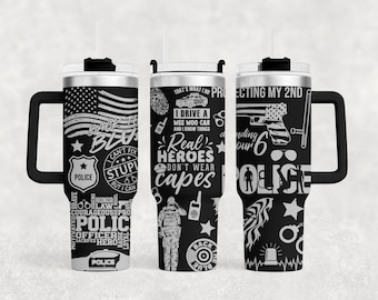 Laser Engraved Police