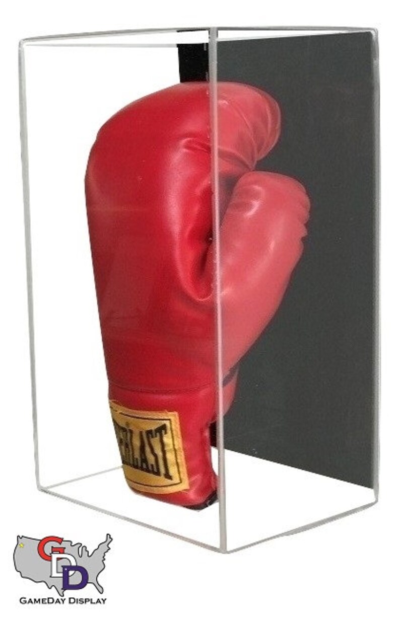 Acrylic Wall Mount Full Sized Vertical Boxing Glove Display Etsy