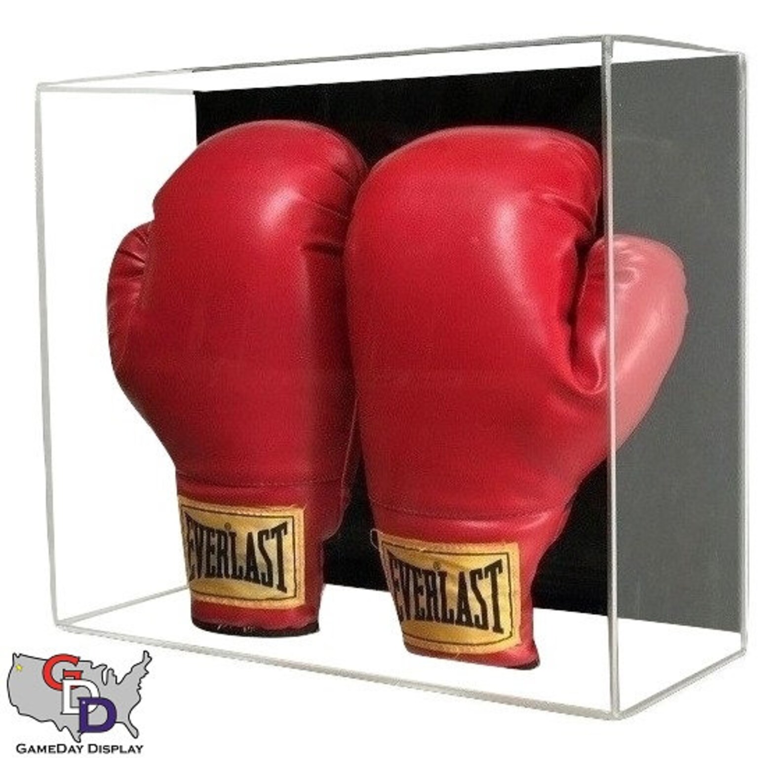 Acrylic Wall Mount Full Sized Double Boxing Glove Display Case Etsy