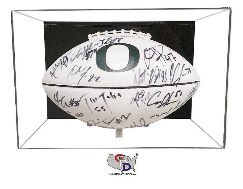 Acrylic Wall Mount Full Sized Football Display Case NFL NCAA Etsy