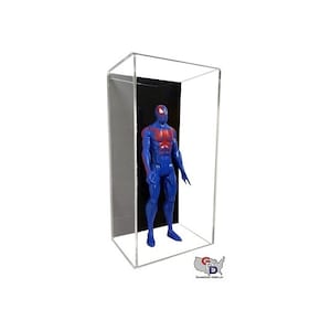 Acrylic Wall Mount Action Figure Display Case 1:6 or 1/6 Scale 12&quot; by GameDay Display