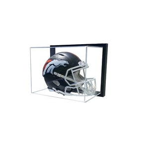 EZ Mount UV Protecting Framed Acrylic Wall Mount Football Helmet Display Case