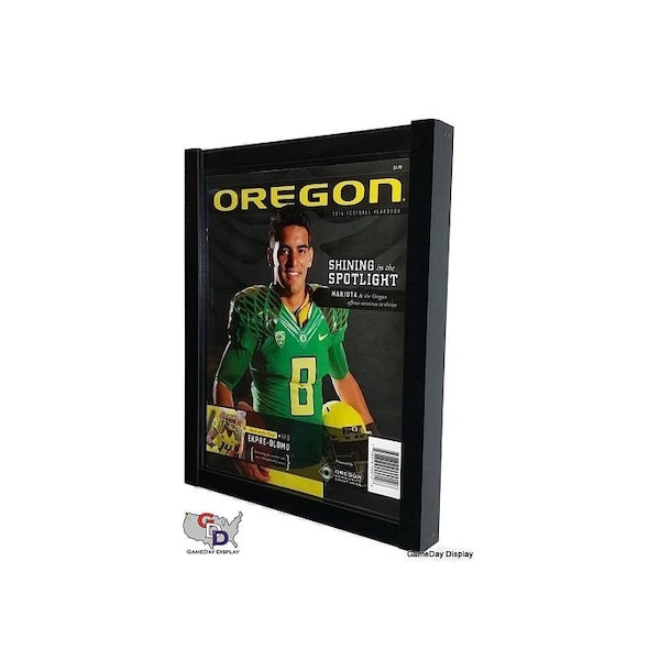 Standard Sized Magazine Display Case Frame by GameDay Display