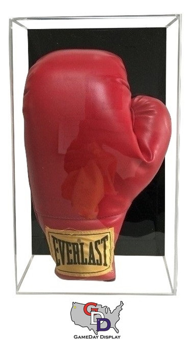 Acrylic Wall Mount Full Sized Vertical Boxing Glove Display Etsy