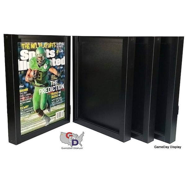 Lot of 4 Sports Illustrated Magazine Display Case Frame by GameDay Display ISSUES JULY 1994 and NEWER Only