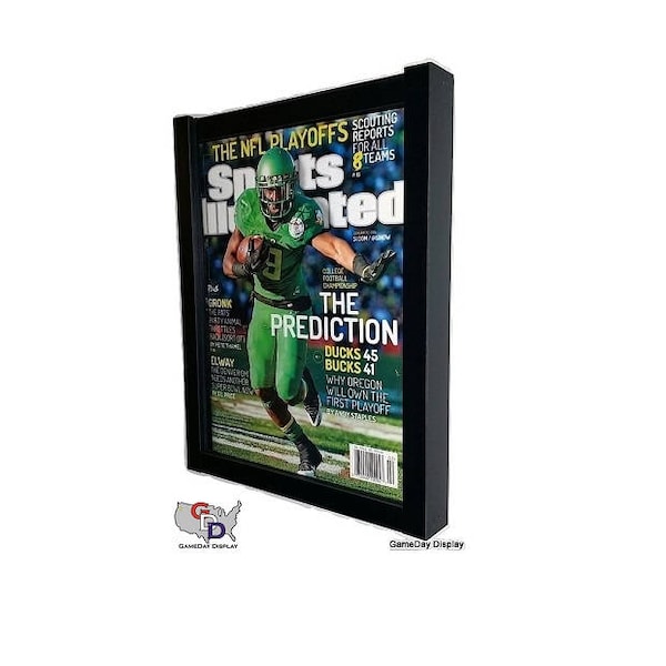 Sports Illustrated Magazine Display Case Frame by GameDay Display ISSUES JULY 1994 and NEWER Only