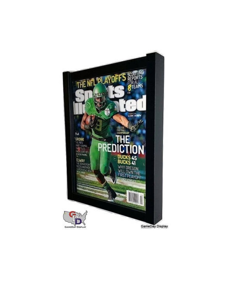 Sports Illustrated Magazine Display Case Frame by Gameday Etsy