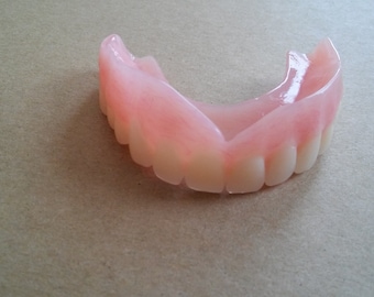 Small Upper U-Shape Horseshoe False Teeth