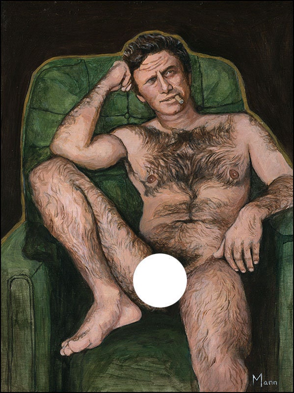 599px x 800px - Mann Art Peter Falk COLUMBO Nude Male Original Painting Gay - Etsy