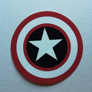 Captain America Inspired sticker