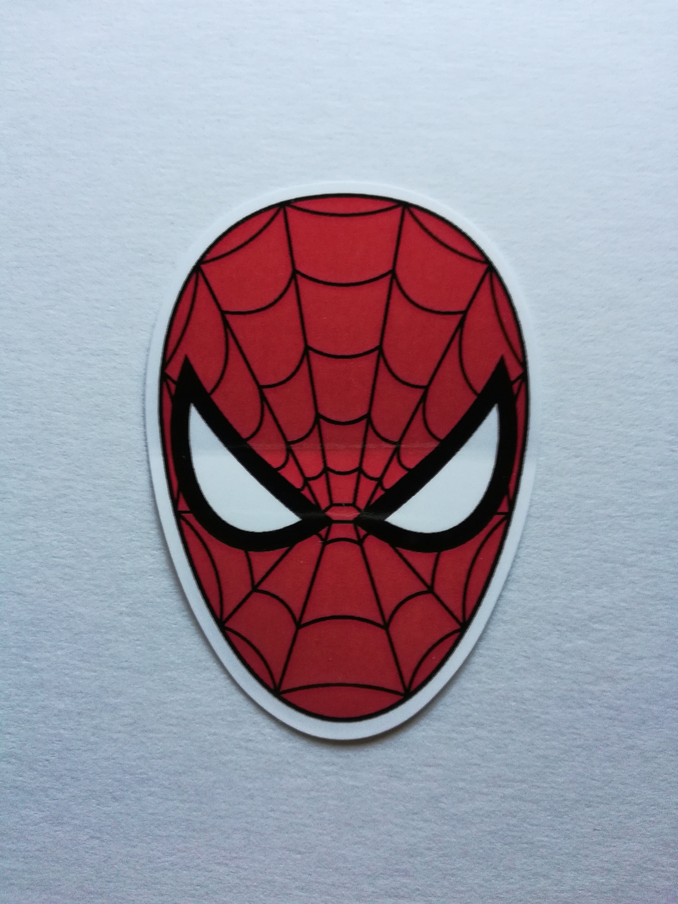 Spiderman Inspired Sticker Etsy