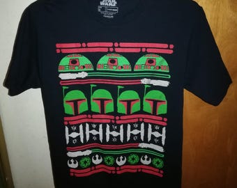 Camiseta navideña de Star Wars