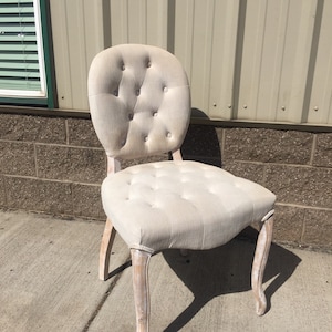 French Louis XVI Style Antique Accent Chair