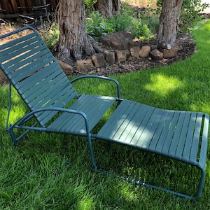 Vintage Tropitone Aluminum Lawn Chaise Lounge
