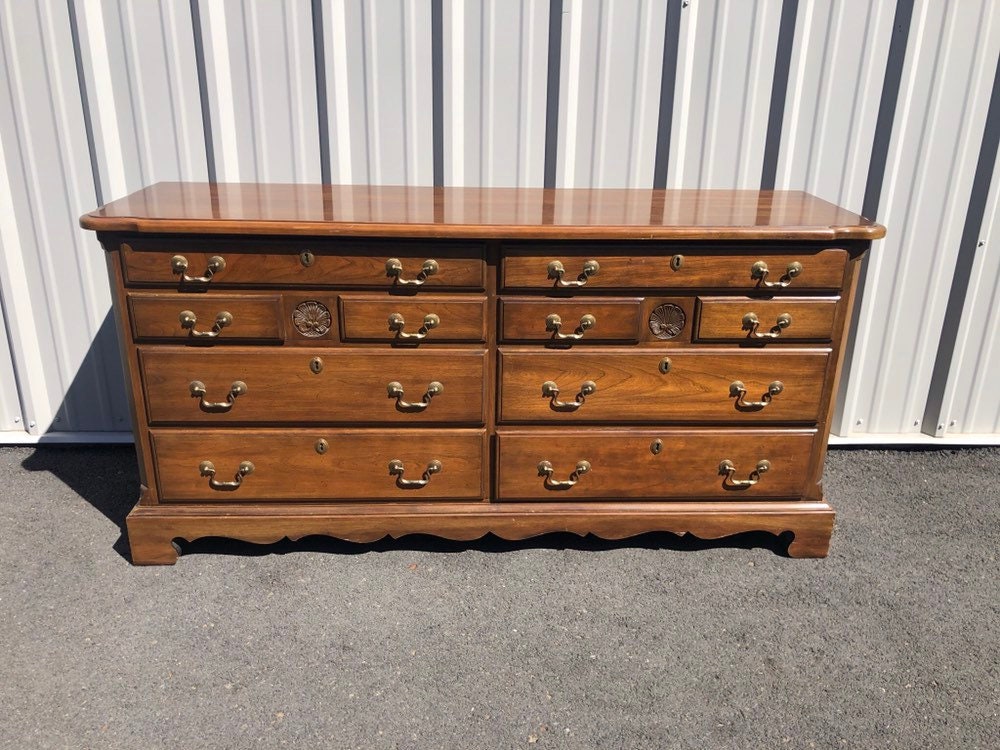 Vintage Pennsylvania House Furniture Company Cherry Lowboy Chest