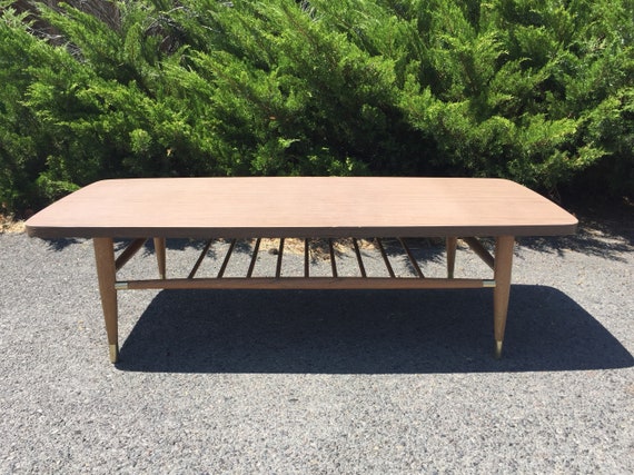 Mid century formica coffee table deals