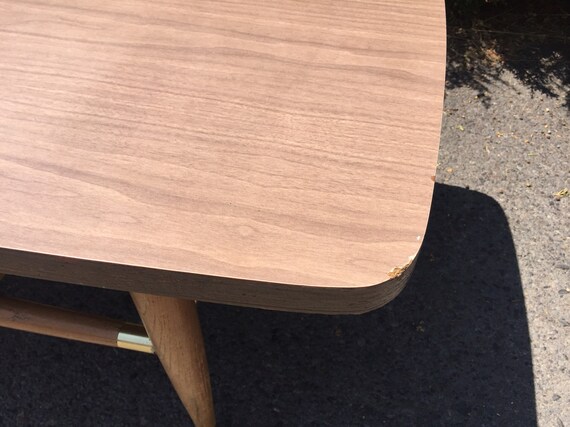 Mid century formica coffee table deals